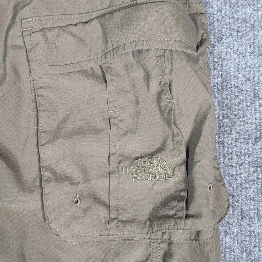 The North Face Mens Cargo Hiking Pants 36 Regular Brown Nylon Ripstop Outdoor